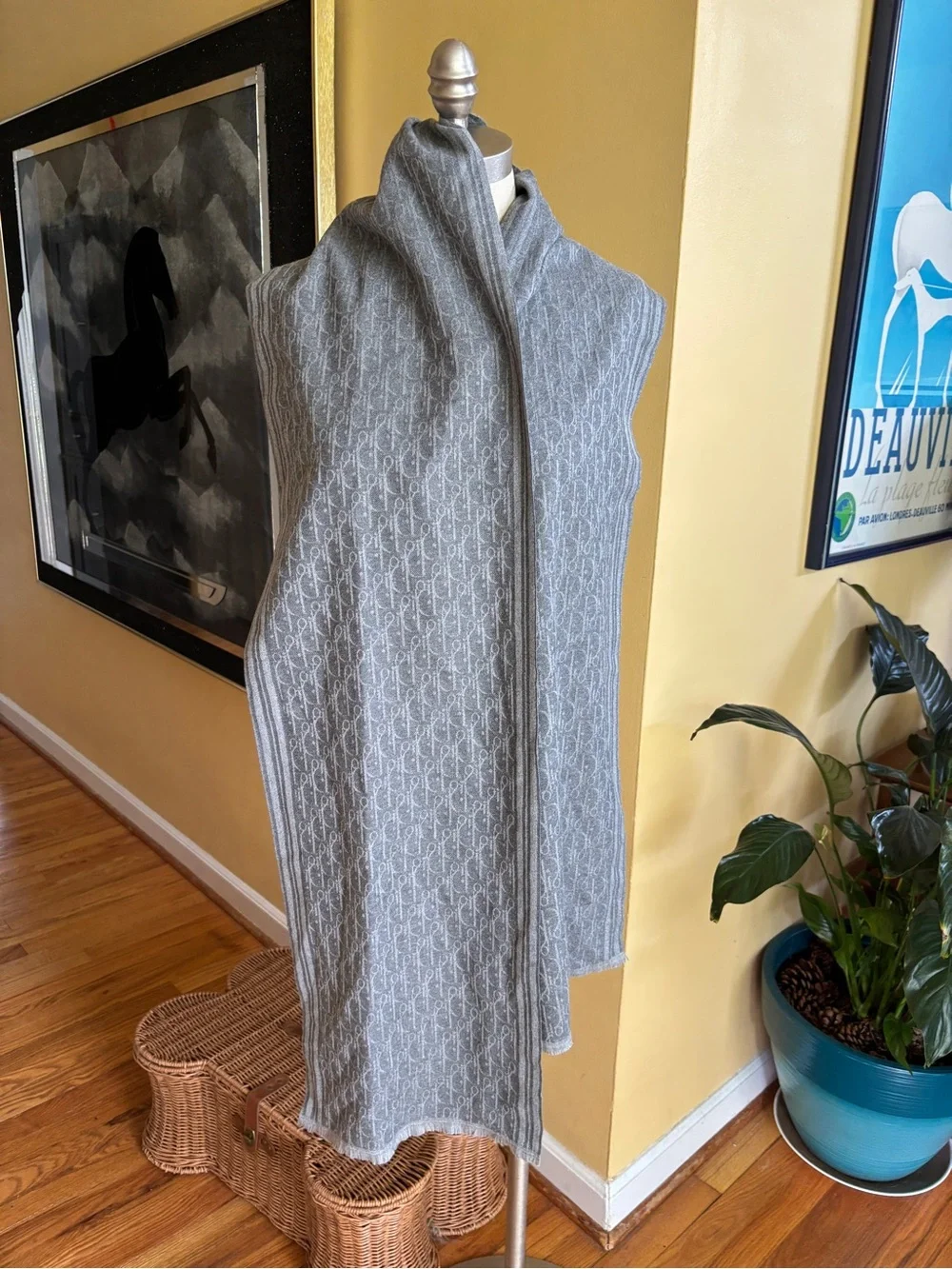 Dior christian scarf